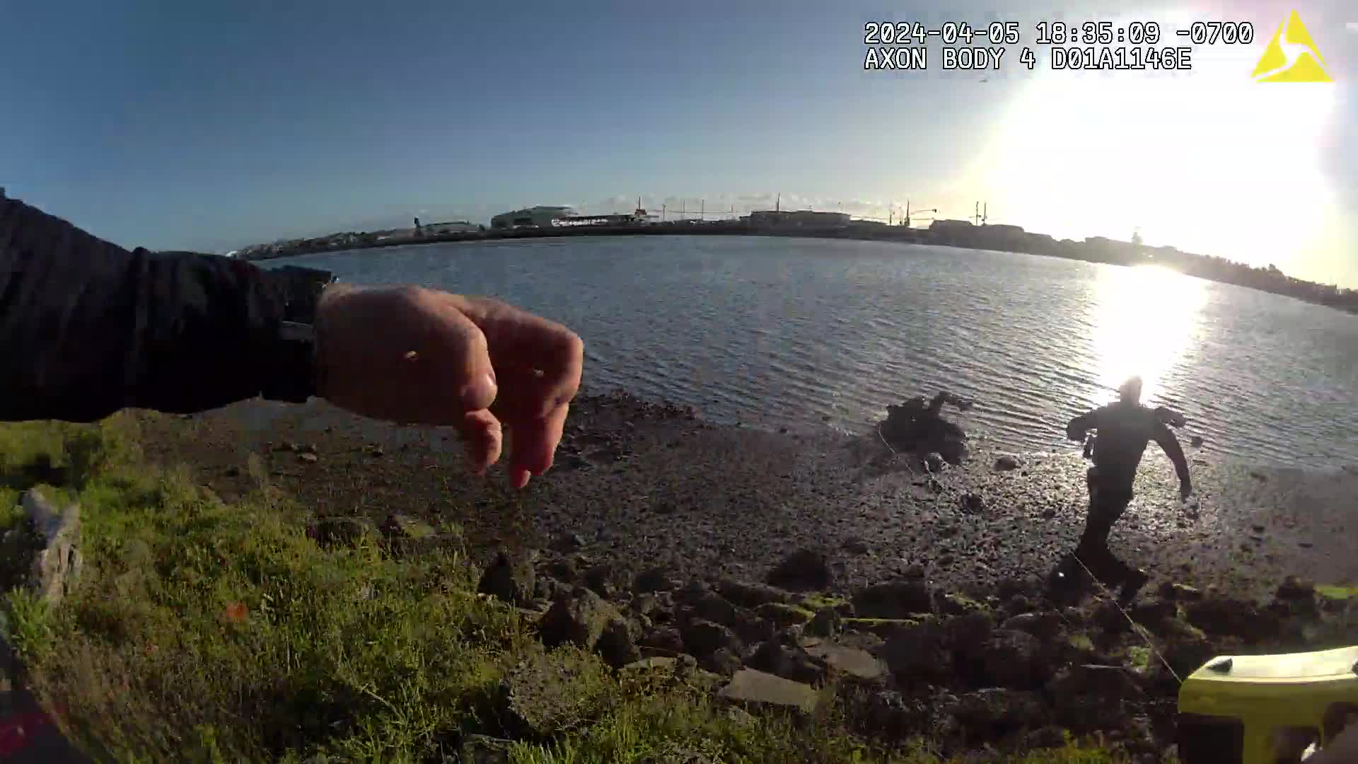 Raw: Body camera video shows park police officer tasing man at Martin Luther King Jr. Regional Shoreline