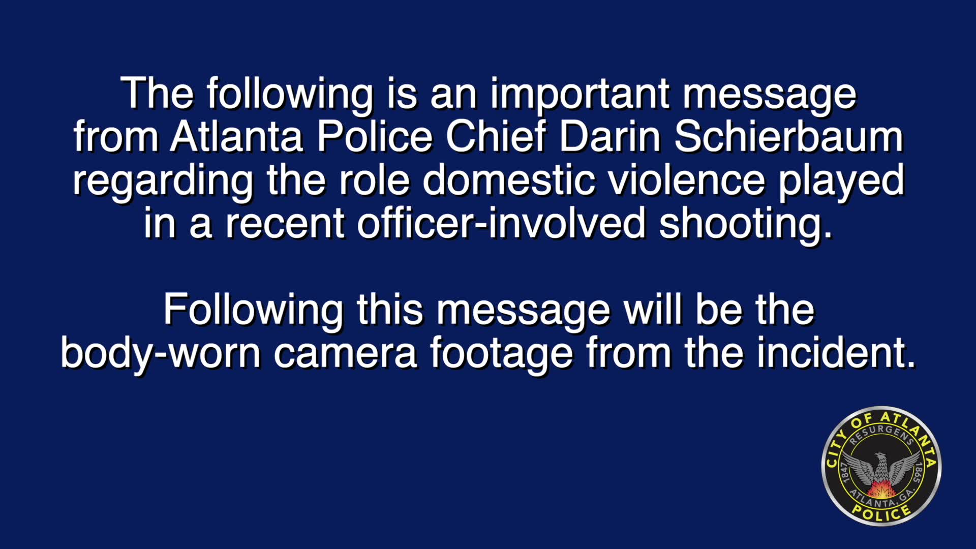 RAW: Shooting involving APD officer July 27, 2024