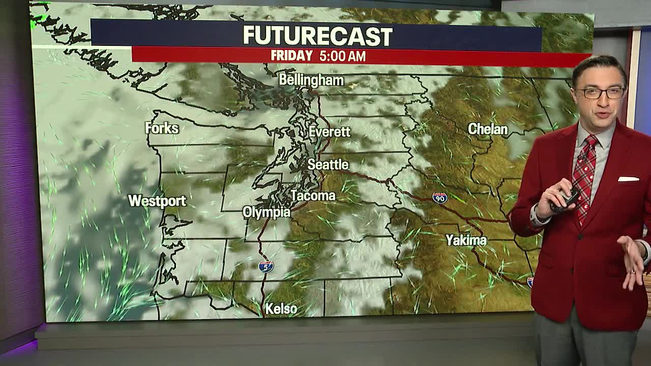 Scattered showers expected for the weekend