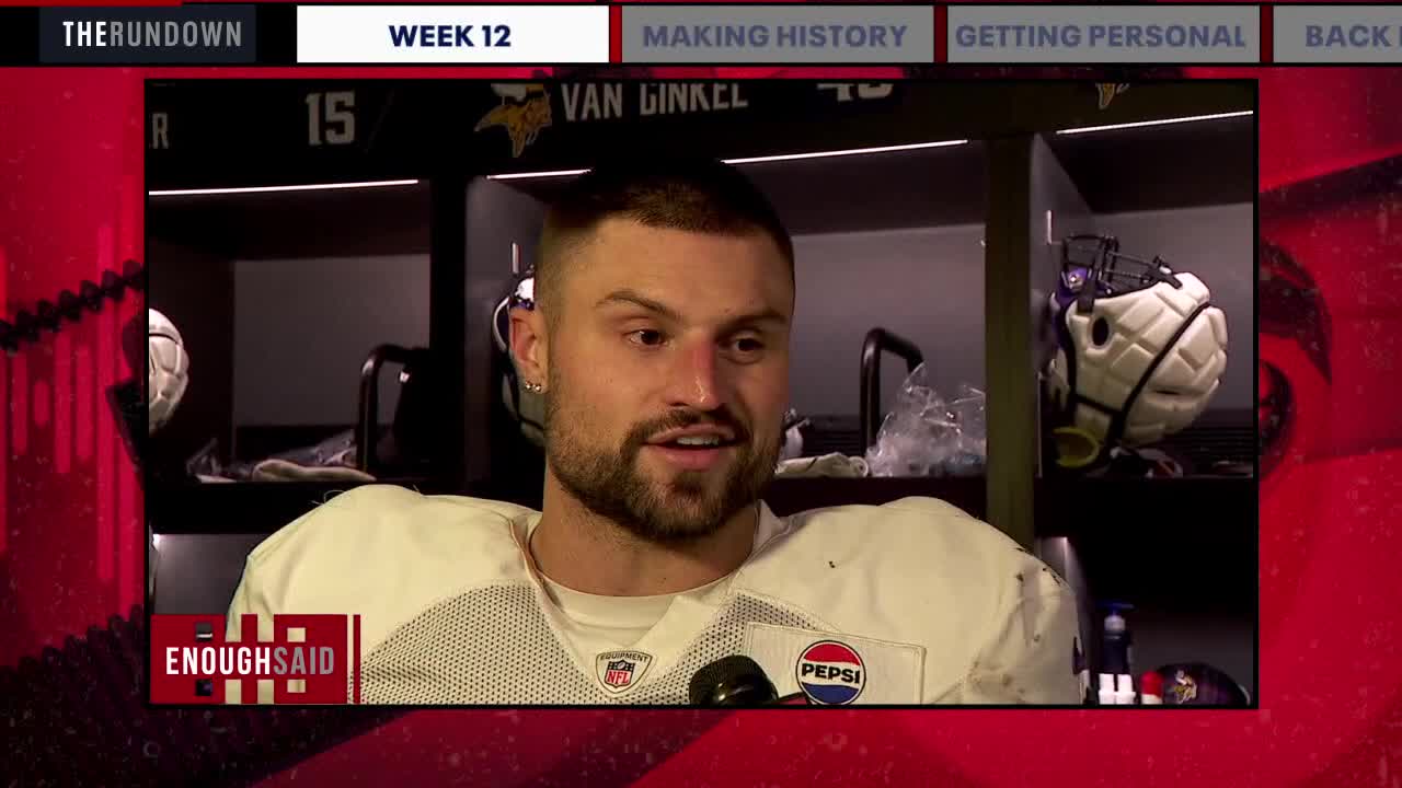 Enough Said: Vikings rolling, Wolves slumping and the Tyson vs. Paul fight