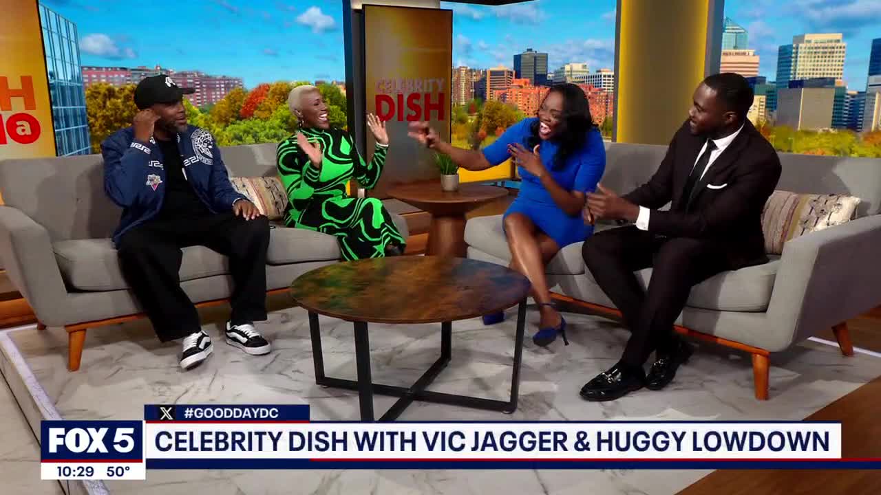Celebrity Dish with Radio Hosts Vic Jagger and Huggy Lowdown