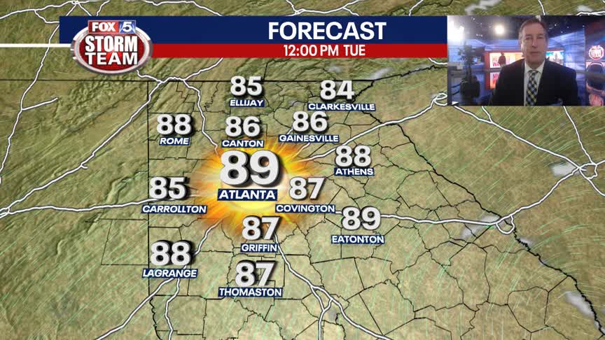 Monday Night weather Update