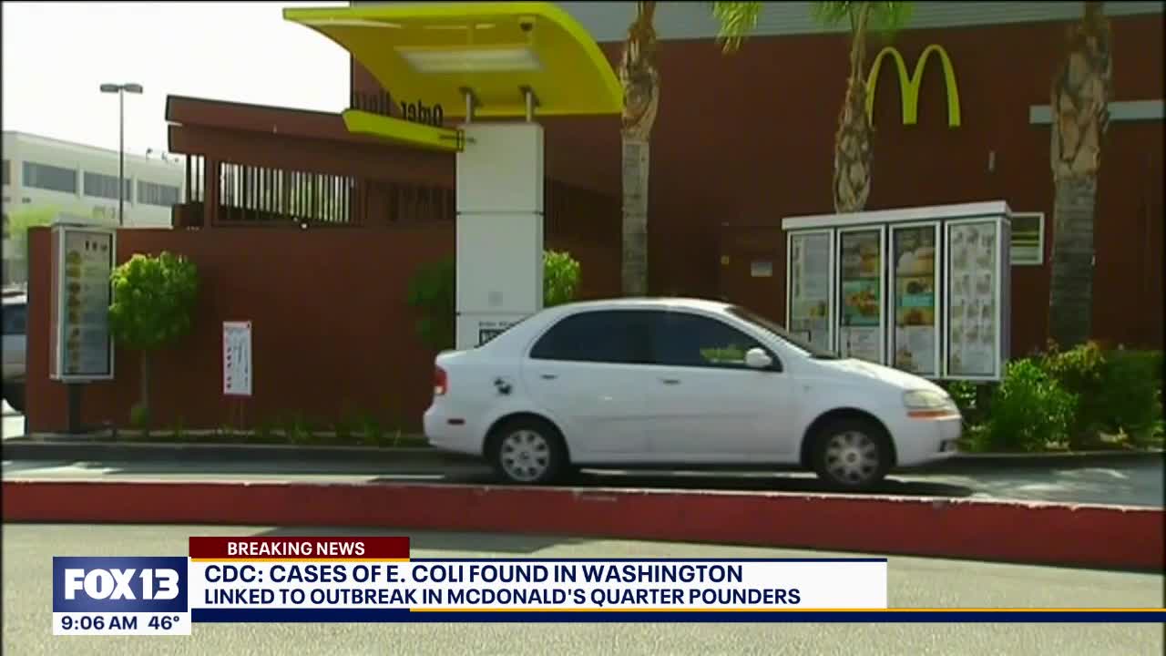 Cases of E. coli linked to McDonalds found in WA