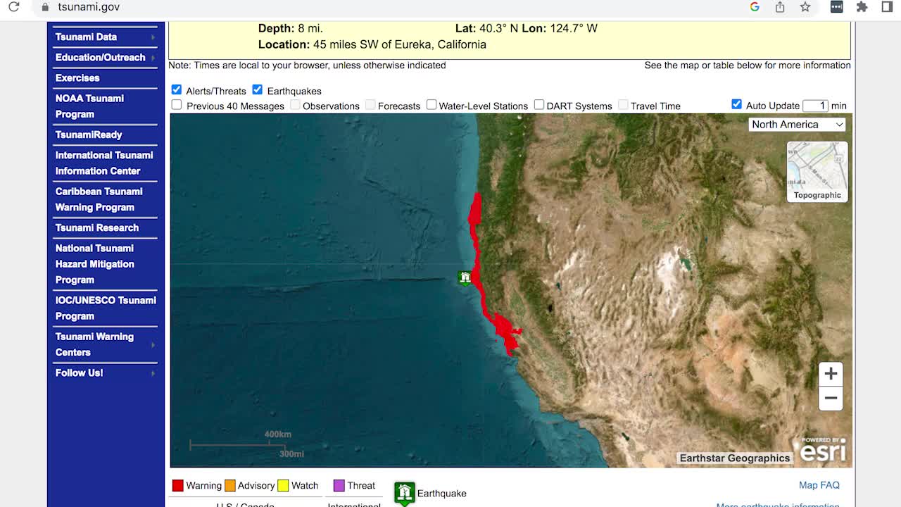 Why the tsunami didn't happen