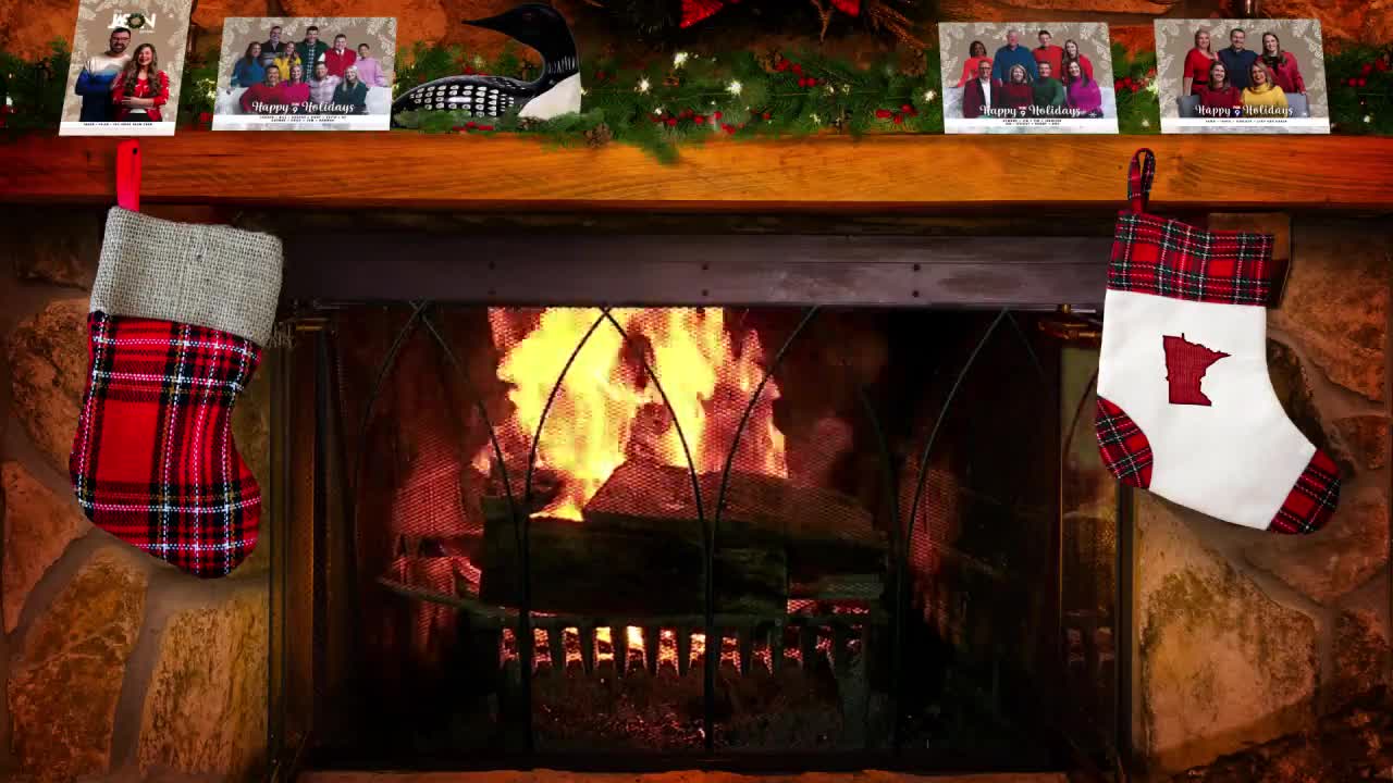Minnesota yule log