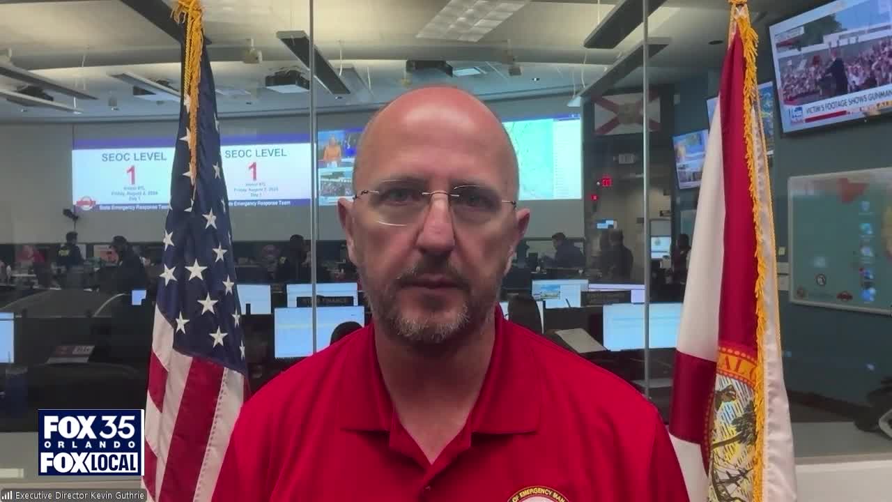 Florida Emergency Management speaks on potential tropical storm