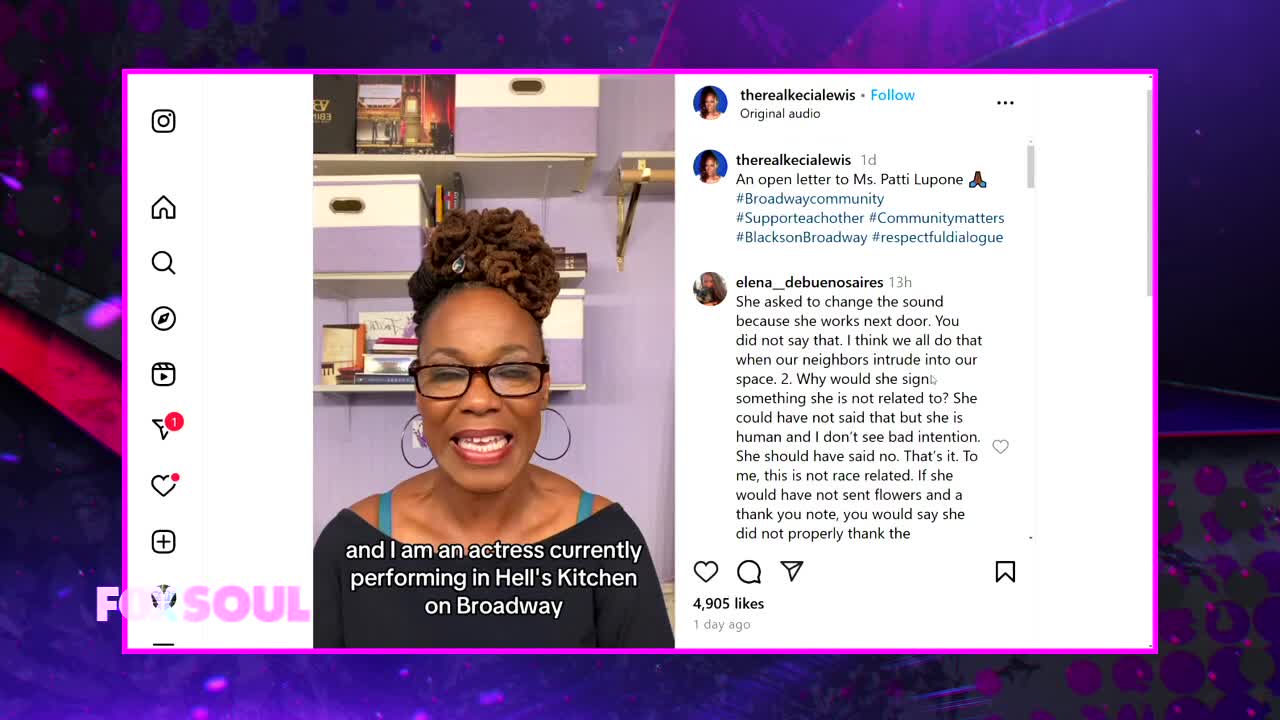 Patti Lupone Microagression accusations, Street Takeover Gone wrong, Family Files Lawsuit