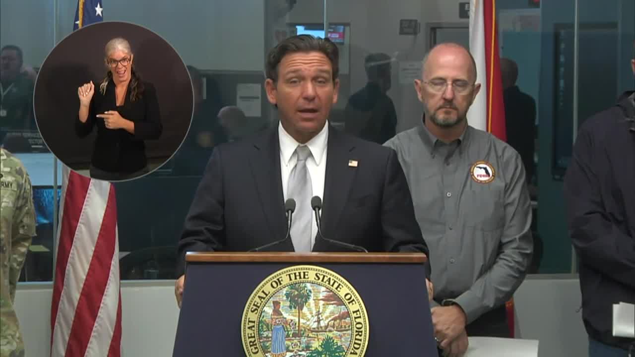 Tracking Hurricane Helene: Governor DeSantis Thursday 9AM press conference