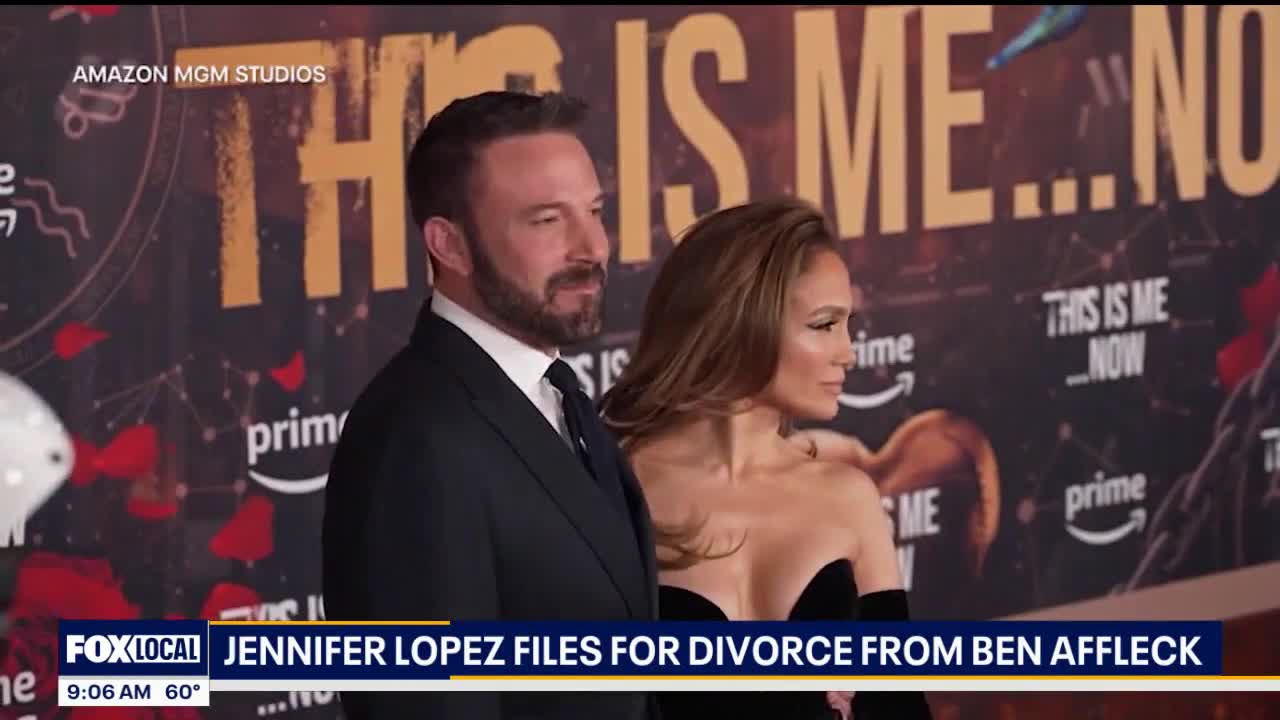 Jennifer Lopez files for divorce from Ben Affleck