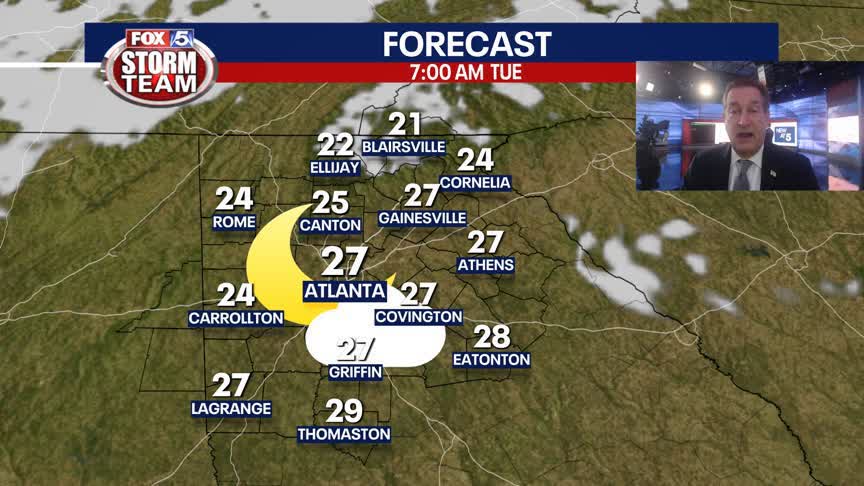 Monday Night Weather Update