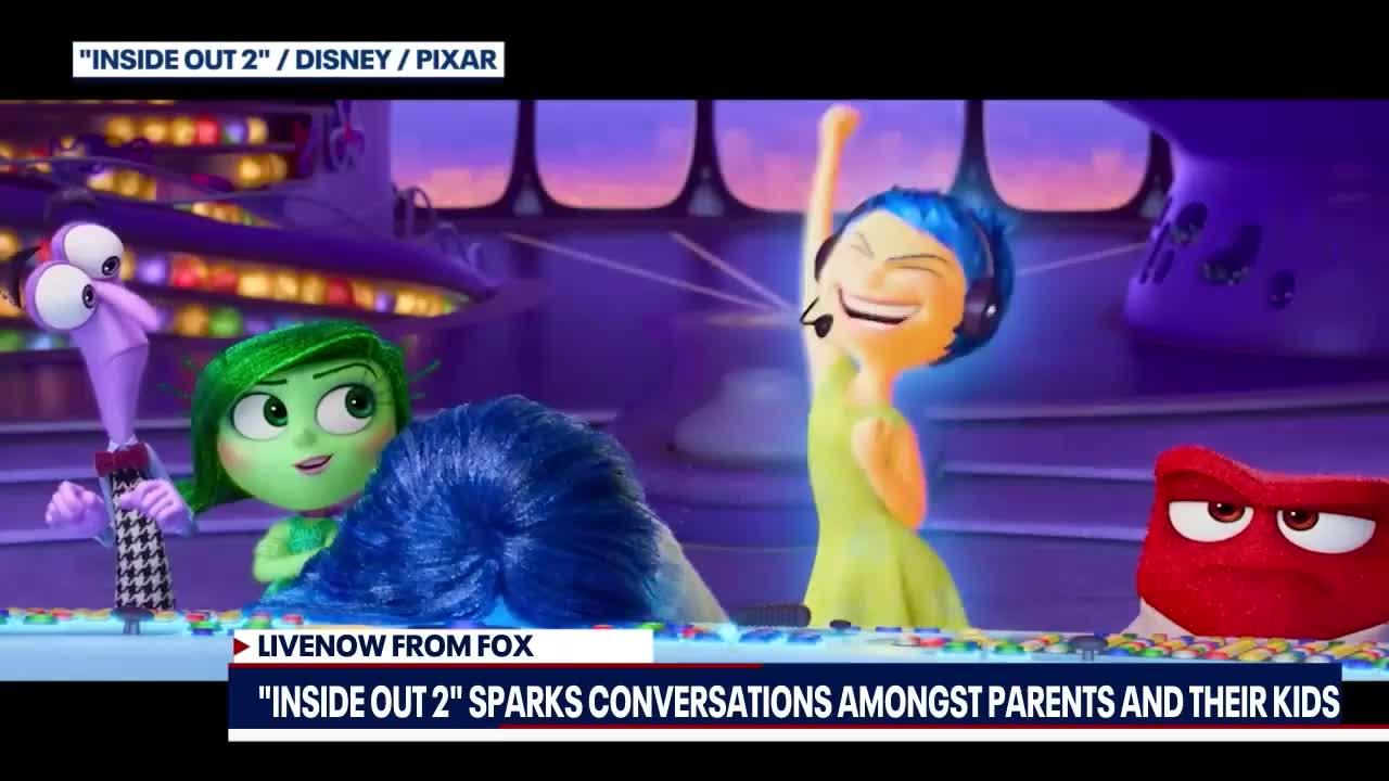 'Inside Out 2' sparks conversations about emotions among parents and kids